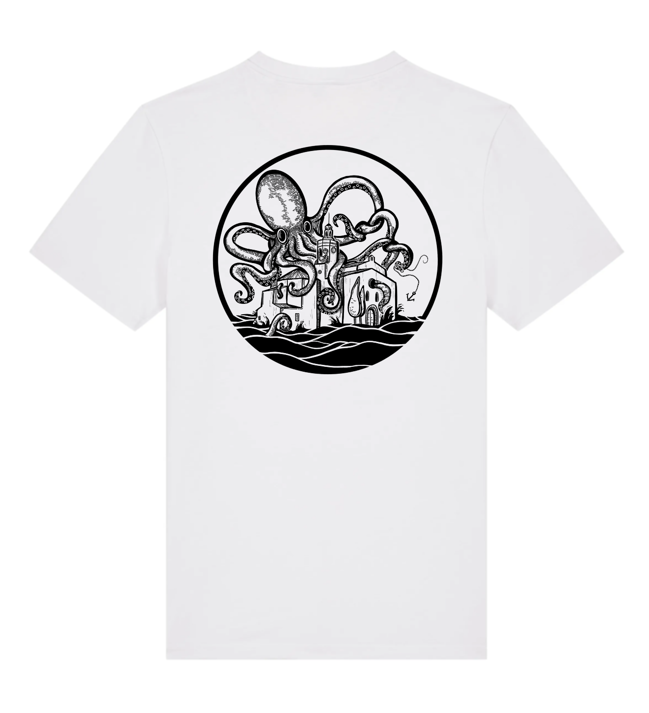 Camiseta de manga corta CDQ Blanca