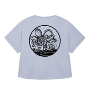 Camiseta Cadaqués chica iglesia algodón orgánico OKTOP