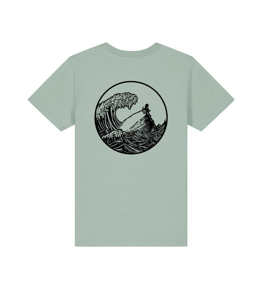 Camiseta para niño/a unisex Es cucurucuc color verde aloe