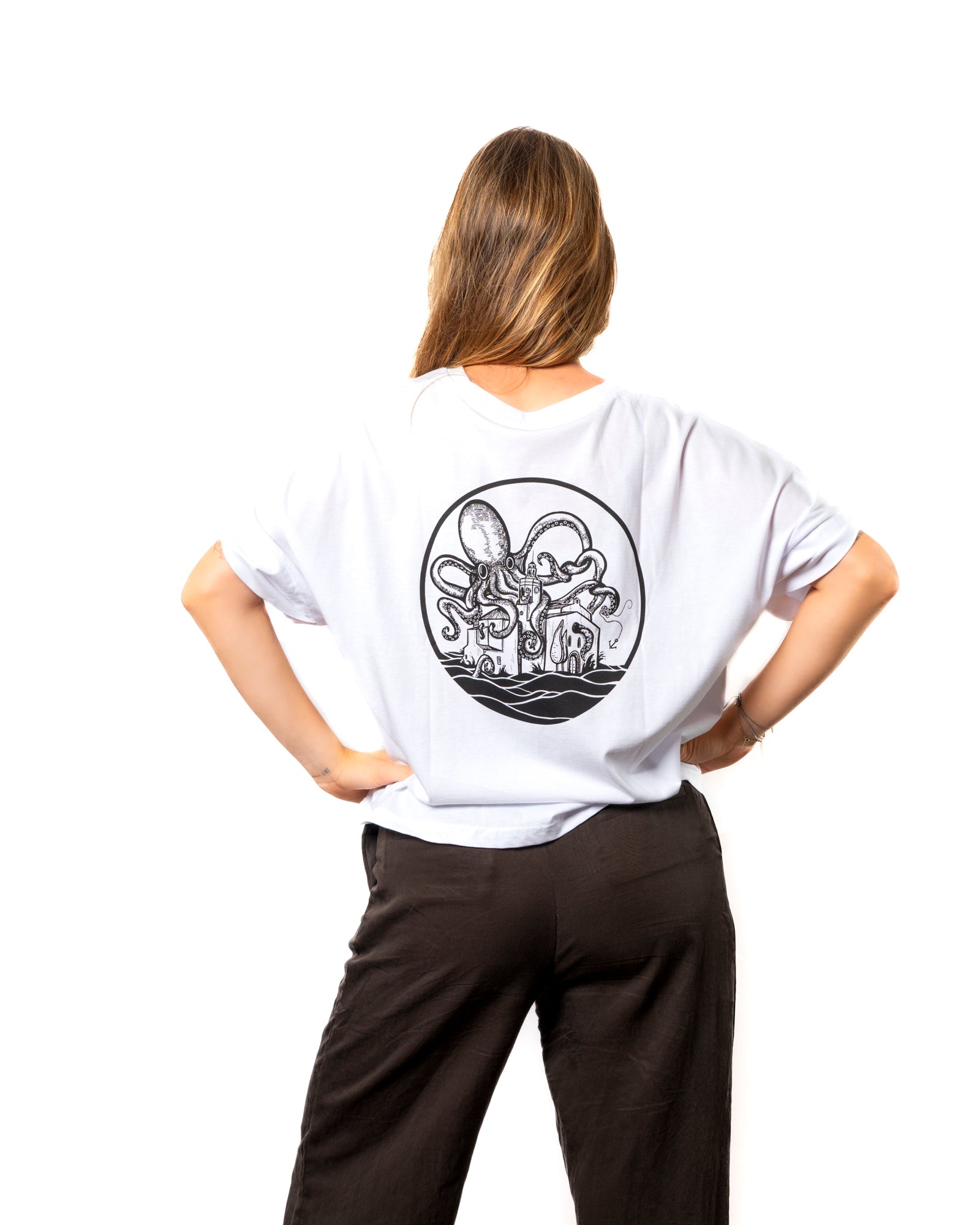 Camiseta Oktop chica Cadaqués