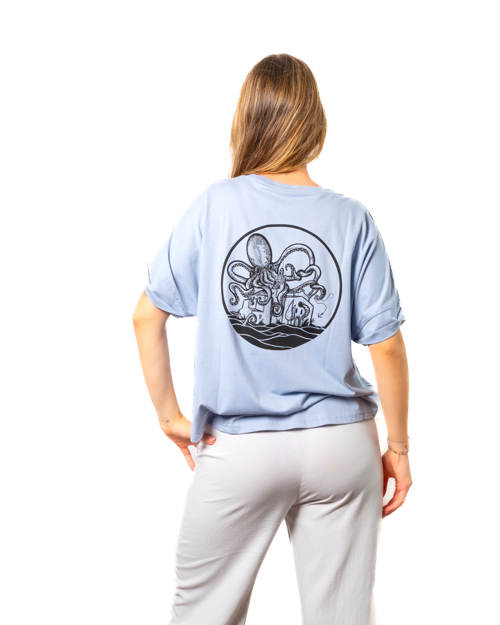 Camiseta Oktop chica Cadaqués