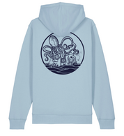 Sudadera con capucha CDQ algodón orgánico OKTOP Cadaqués