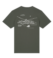 Camiseta Edición Limitada Ayla Kaki OKTOP Cadaqués