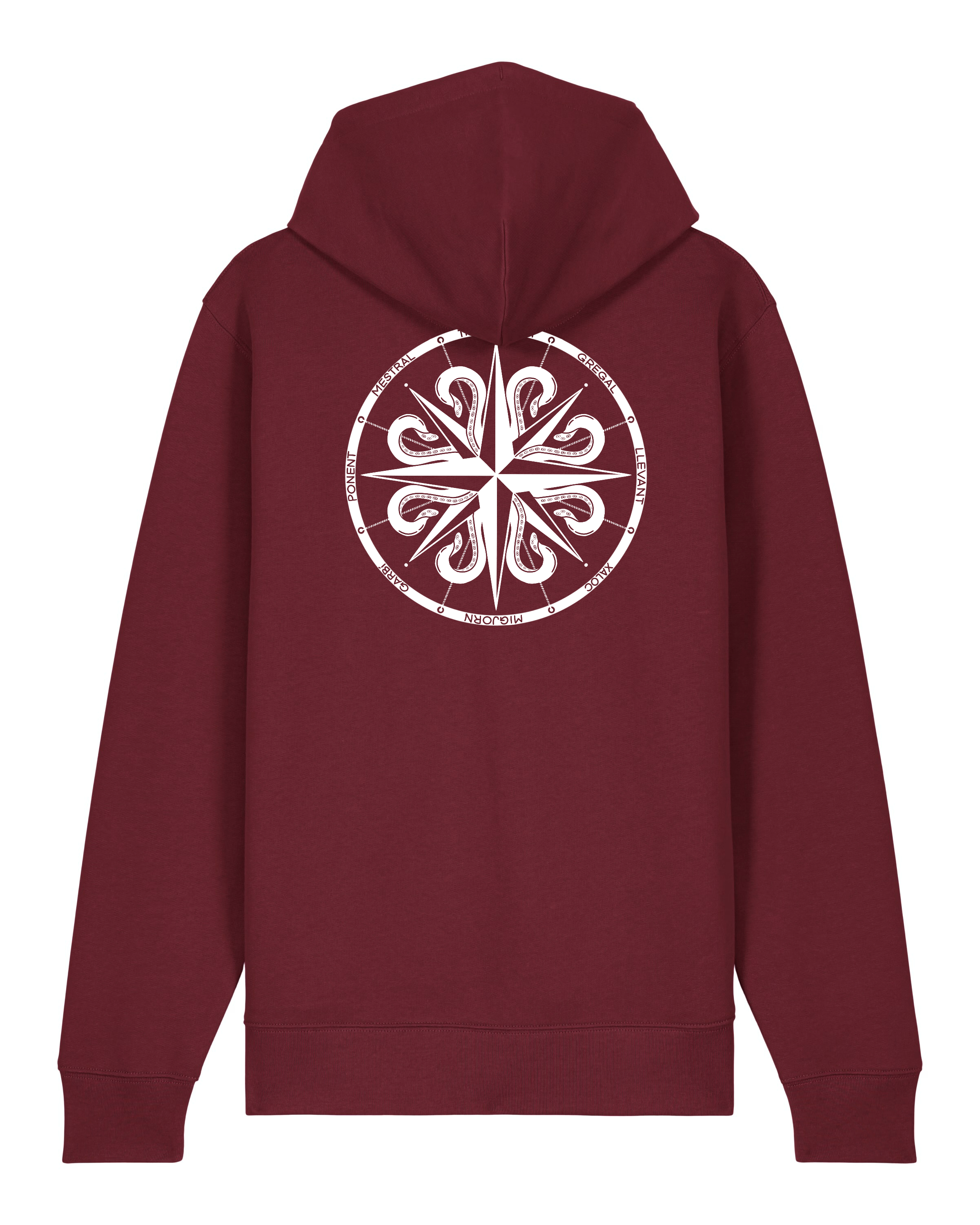 Sudadera con cremallera Rosa dels Vents