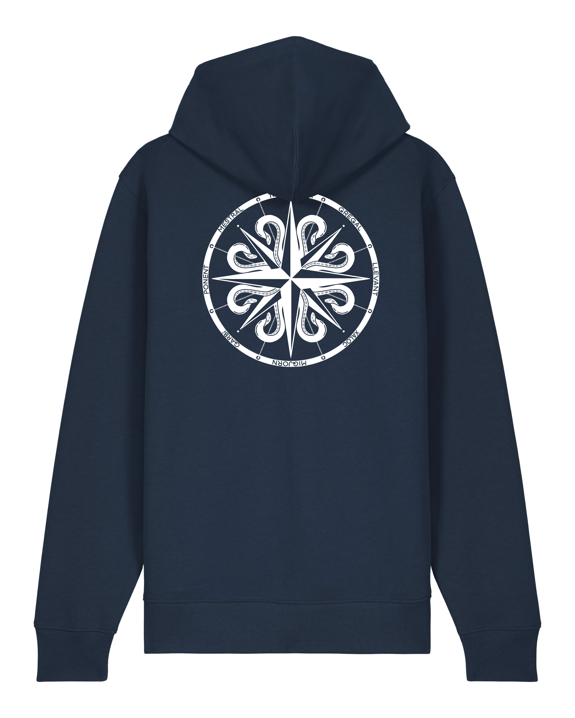 Sudadera con cremallera Rosa dels Vents