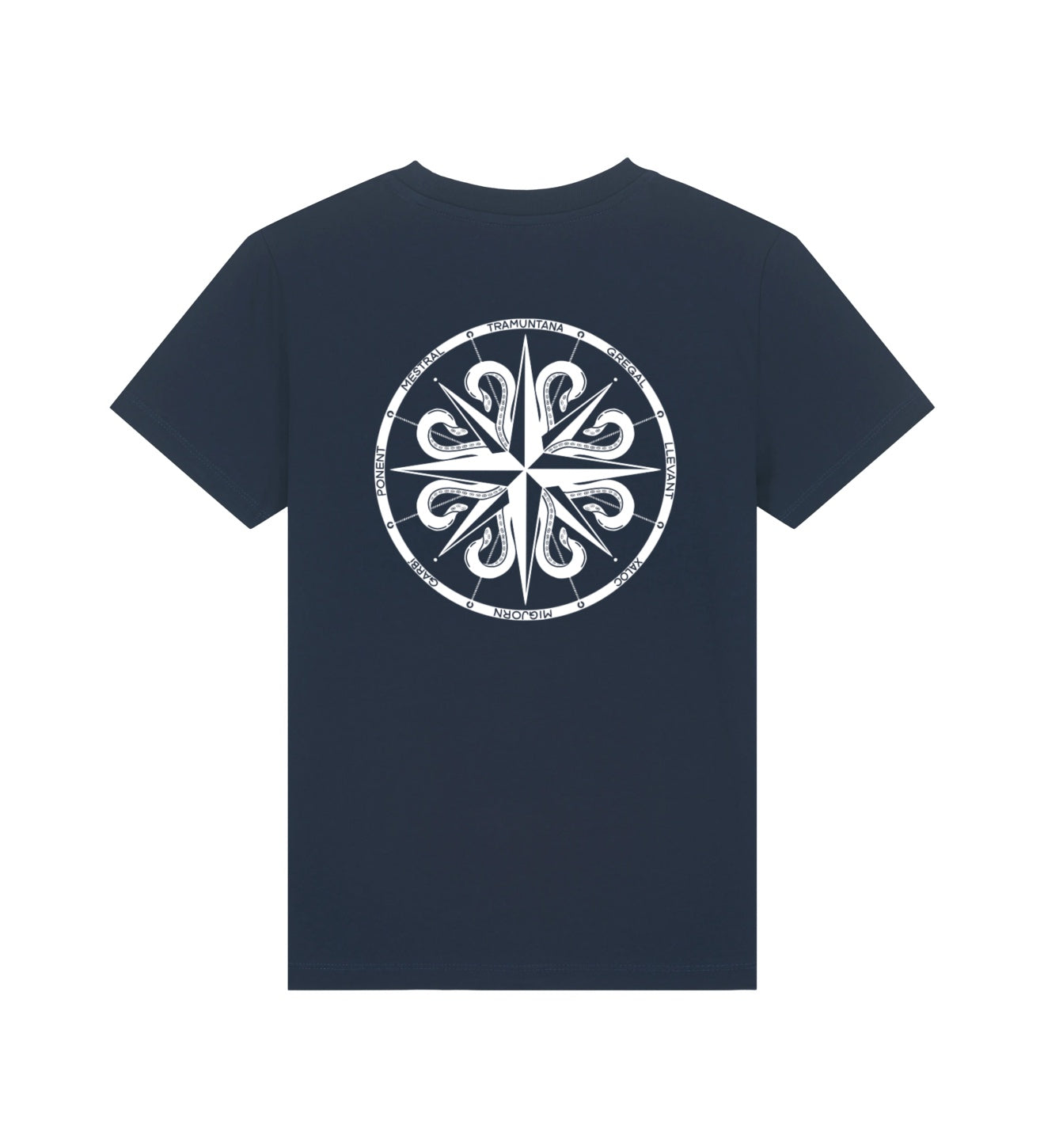 Camiseta unisex niño Rosa dels Vents algodón orgánico OKTOP