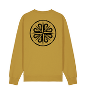 Sudadera sin capucha RDV Ocre