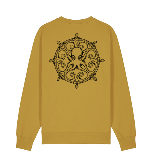Sudadera sin capucha color Ocre Timó