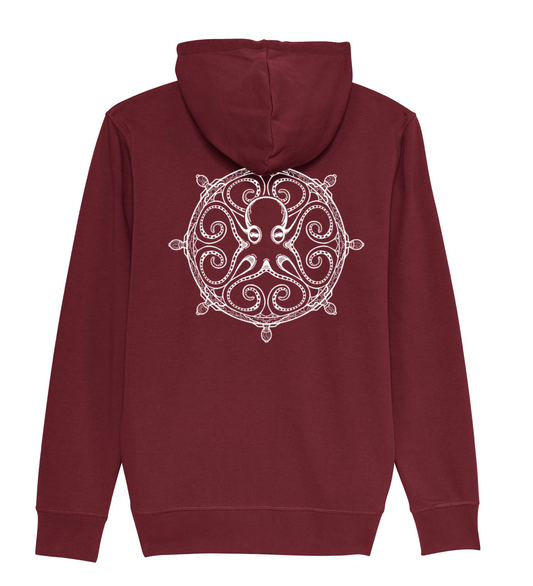 Sudadera con capucha Timó burgandy