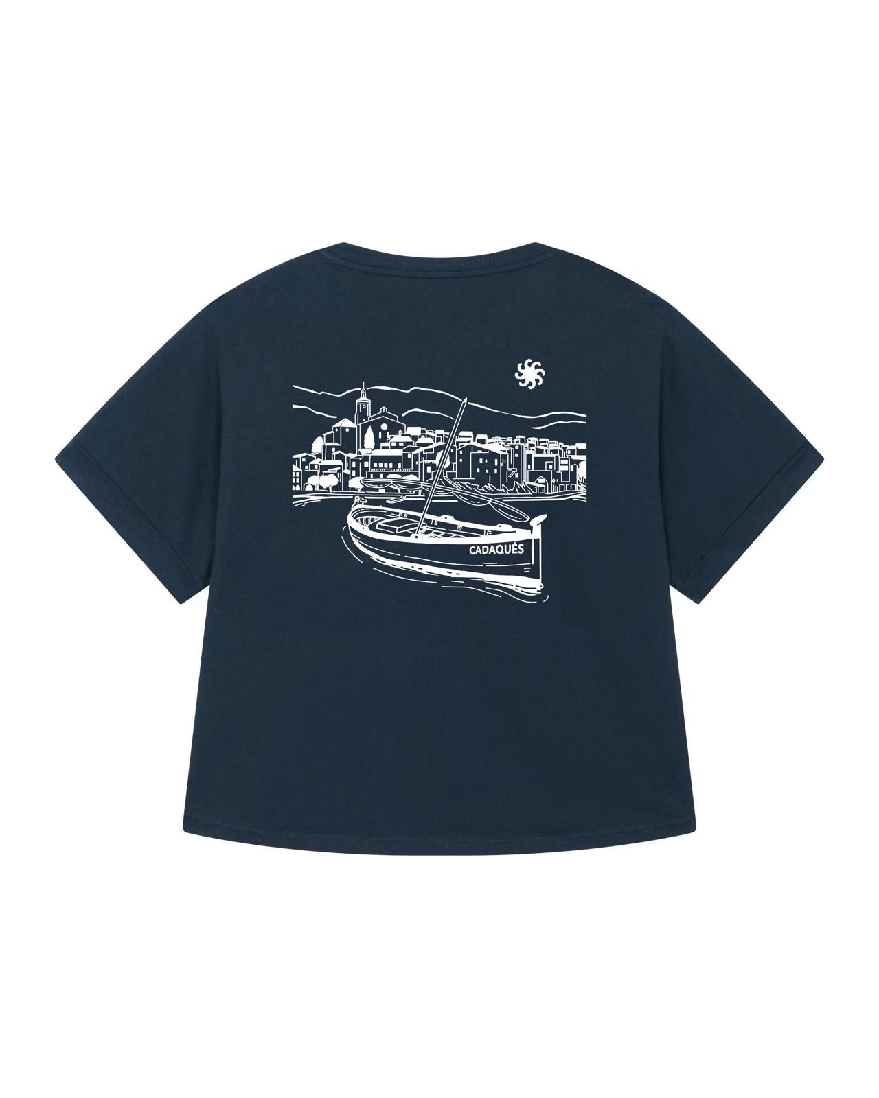 Camiseta de manga corta chica llaut