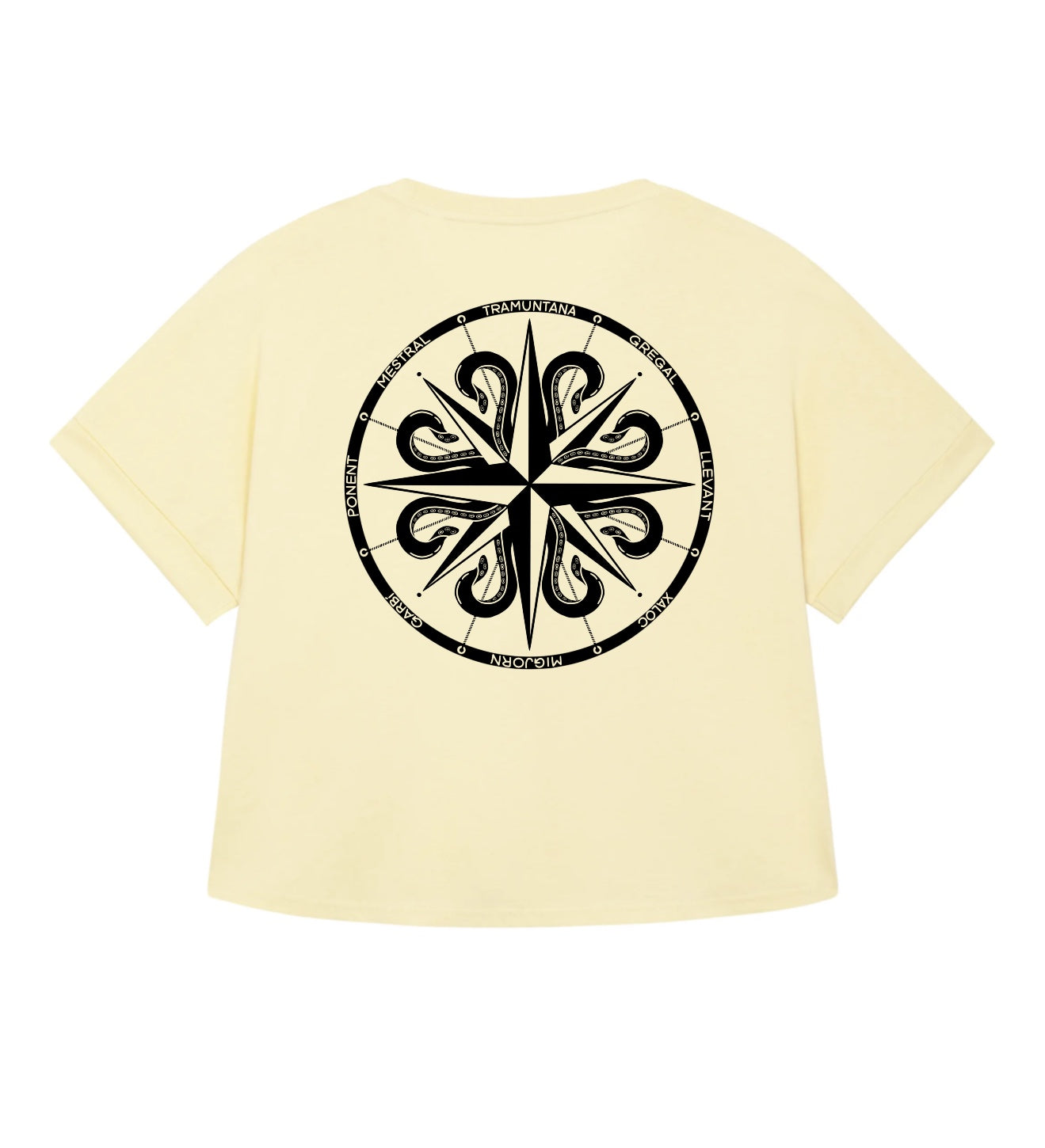 Camiseta Oktop chica Rosa de los vientos