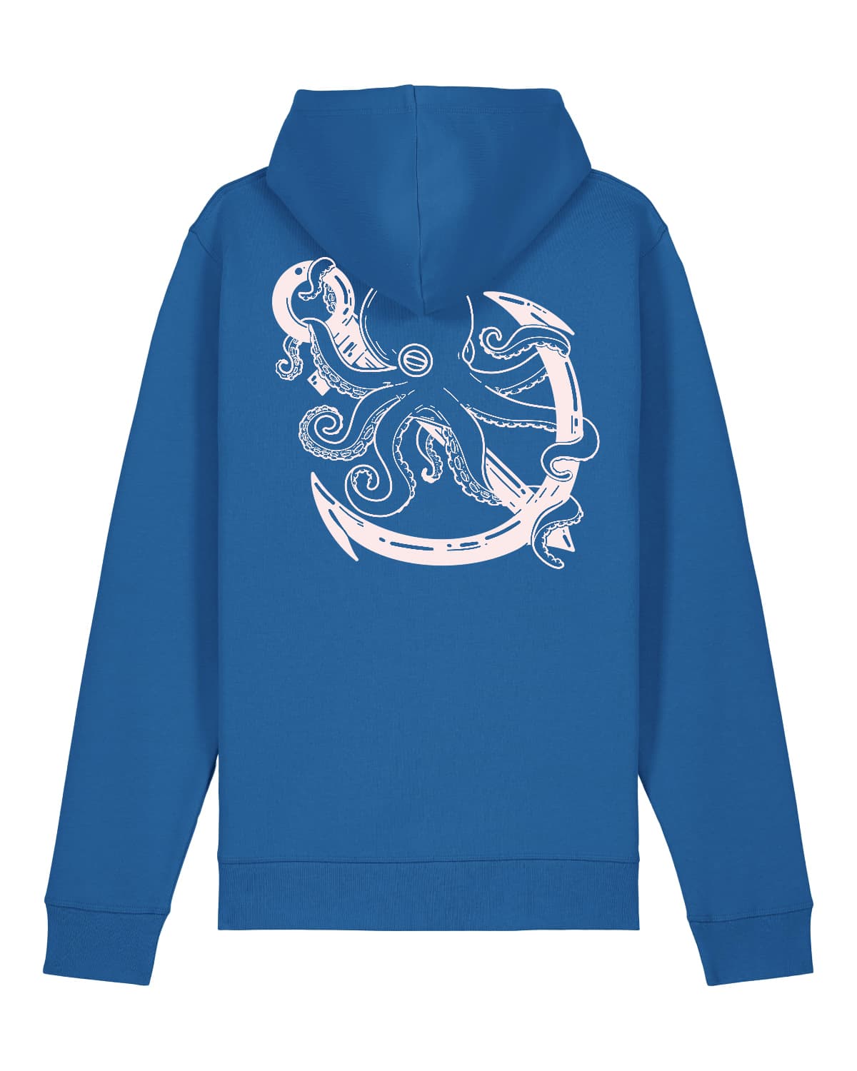 Sudadera con capucha Àncora algodón orgánico OKTOP Cadaqués